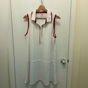 Tuckernuck Red and White Logo Top